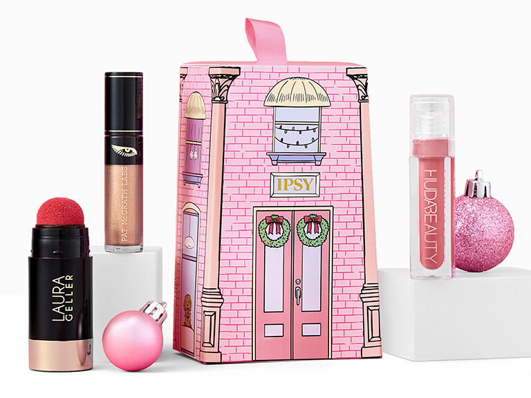 Ipsy, Laura Geller, Pat Mcgrath Labs, Huda Beauty Party-Ready