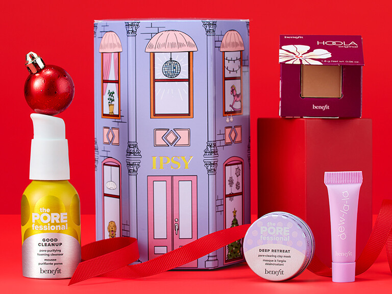 Ipsy, Benefit Cosmetics Pore-Perfect Glow Ornament Box