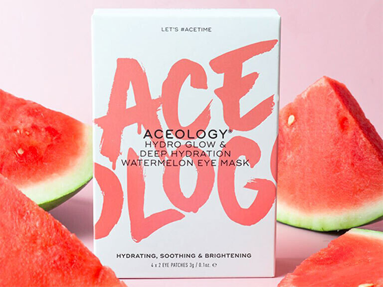 Aceology Hydro Glow & Deep Hydration Watermelon Eye Mask Duo