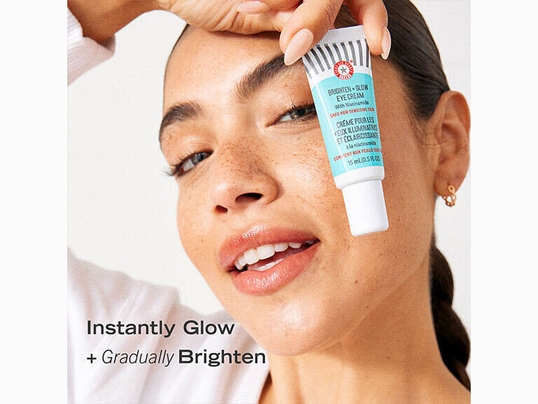 First Aid Beauty Brighten + Glow Eye Cream with Niacinamide