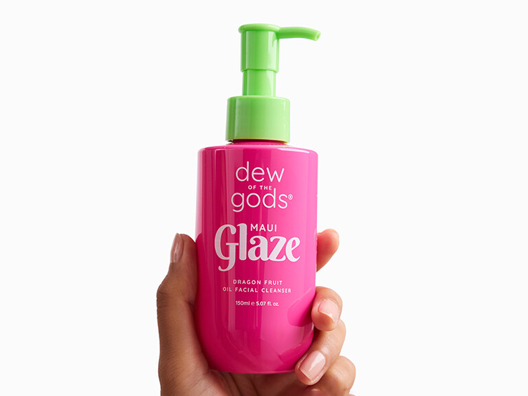 Dew Of The Gods Maui Glaze Dragon Fruit Oil Facial Cleanser