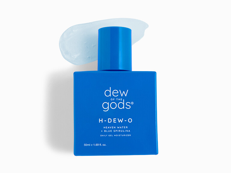 Dew Of The Gods H-DEW-O Blue Spirulina Daily Gel Moisturizer Dew Of The Gods H-DEW-O Blue Spirulina Daily Gel Moisturizer