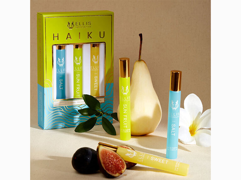 Ellis Brooklyn HAIKU Fragrance Rollerball Trio