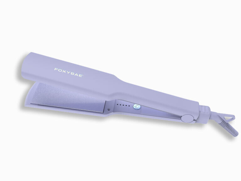Foxybae Styling Wide Flatiron Pearl Gold Titanium 1.75” Flat Iron – FOXYBAE.COM main image 4