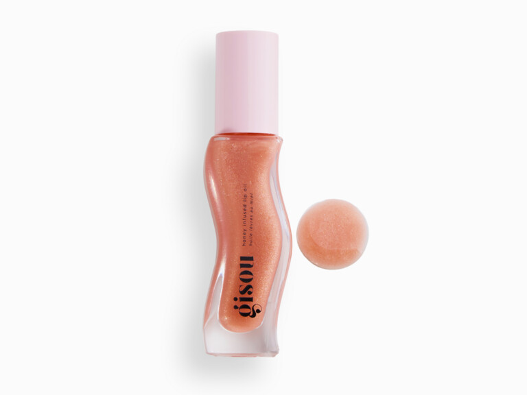 【国内未発売】Gisou✨ Honey Infused LipOil 蜂蜜リップ Gisou Honey Infused Lip Oil in Bee-llini Peach