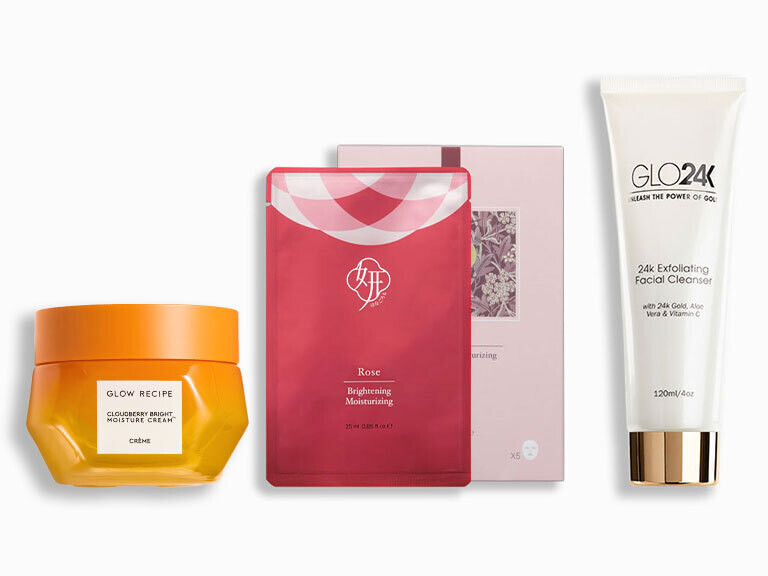 Ipsy, Glo24k, Glow Recipe, Dermovia Glass Skin Goals Kit