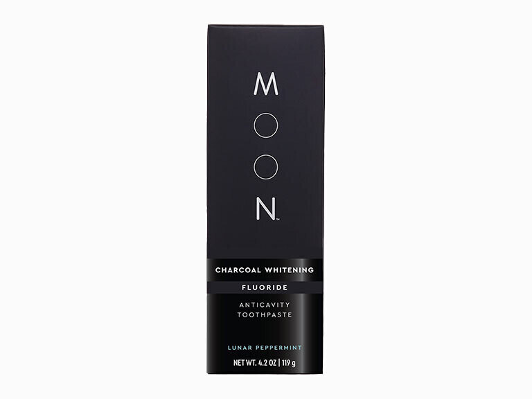 Moon Oral Care Charcoal Fluoride-Free Whitening Toothpaste