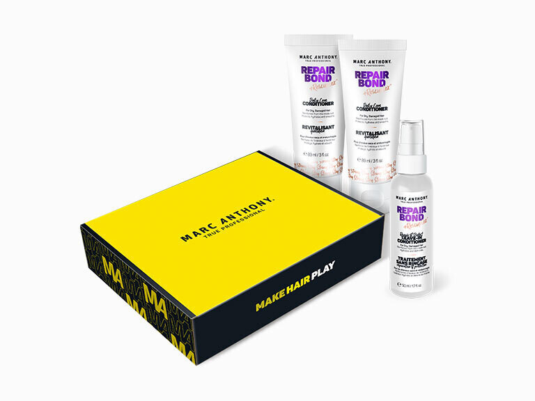 THE SHAMPOO & THE REPAIR セット Marc Anthony Repair Bond +Rescuplex Travel Shampoo, Conditioner