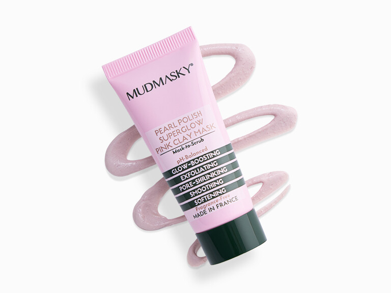 Mudmasky® Pearl Polish Superglow Pink Clay Mask Mini