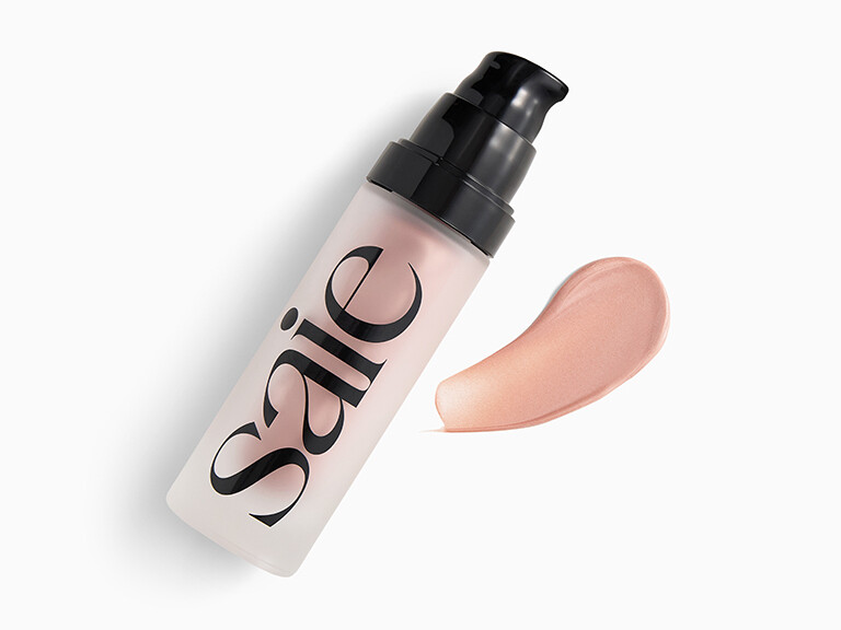 Saie Beauty Glowy Super Gel Illuminator in Roseglow