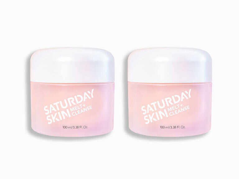 Saturday Skin SATURDAY SKIN Melt + Cleanse Makeup Melting Balm Duo