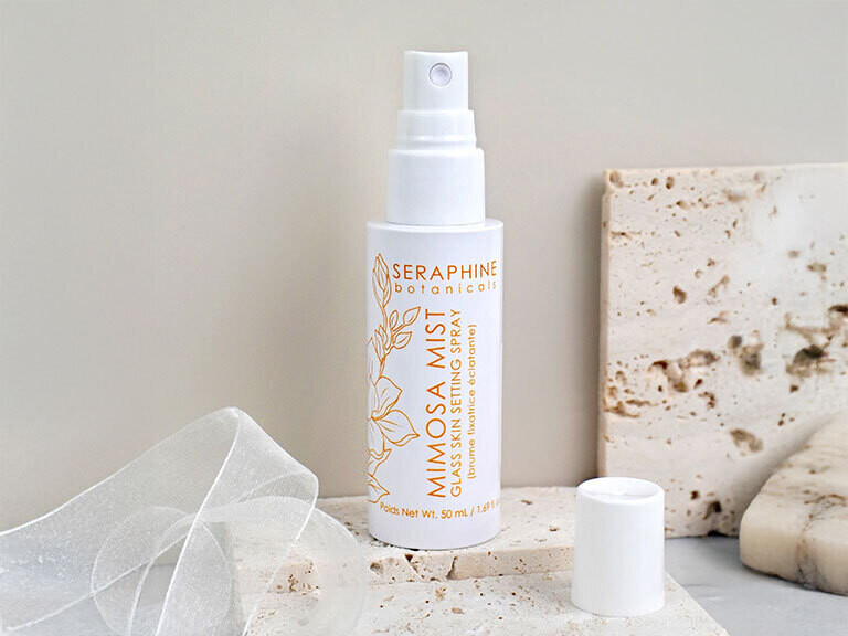 Seraphine Botanicals Mimosa Mist Glass Skin Setting Spray