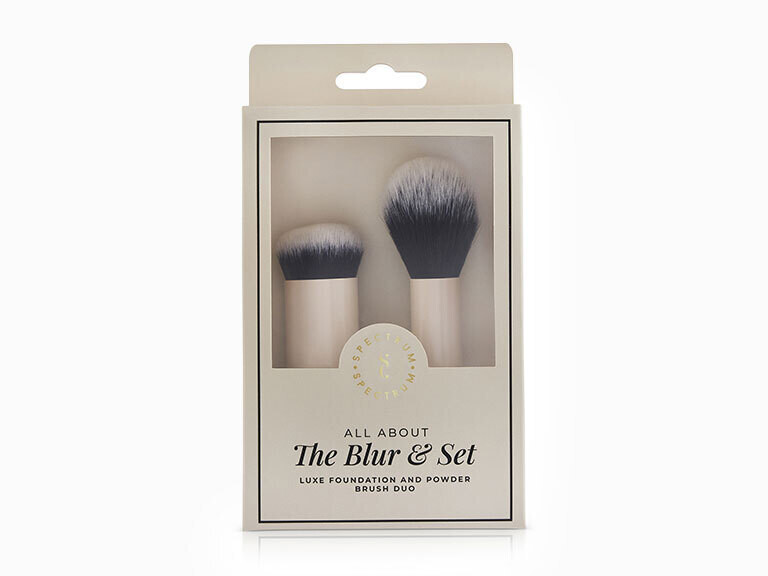 Spectrum Collection The Blur & Set - Luxury Face Brush Duo