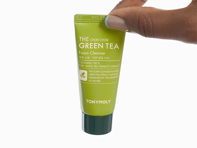 化粧下地 goma Tonymoly The Chok Chok Green Tea Foam Cleanser - IPSY Shop