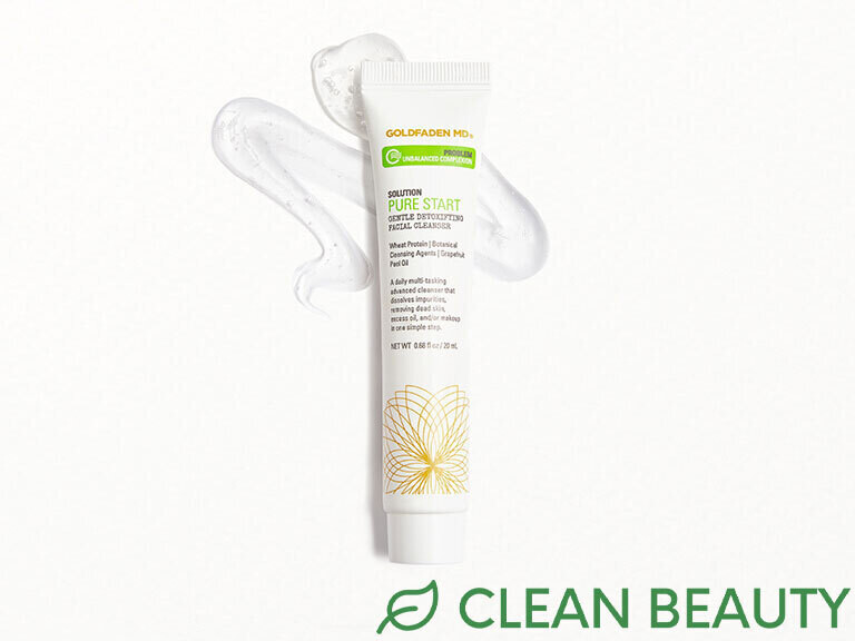 Pure Start Gentle Detoxifying Facial Cleanser by GOLDFADEN MD